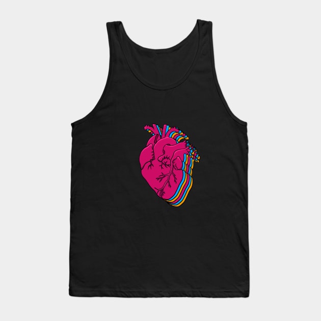 Anatomical Heart Tank Top by novabee